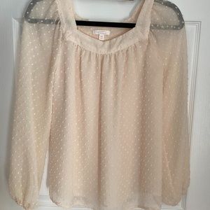 Swiss Dot Blouse